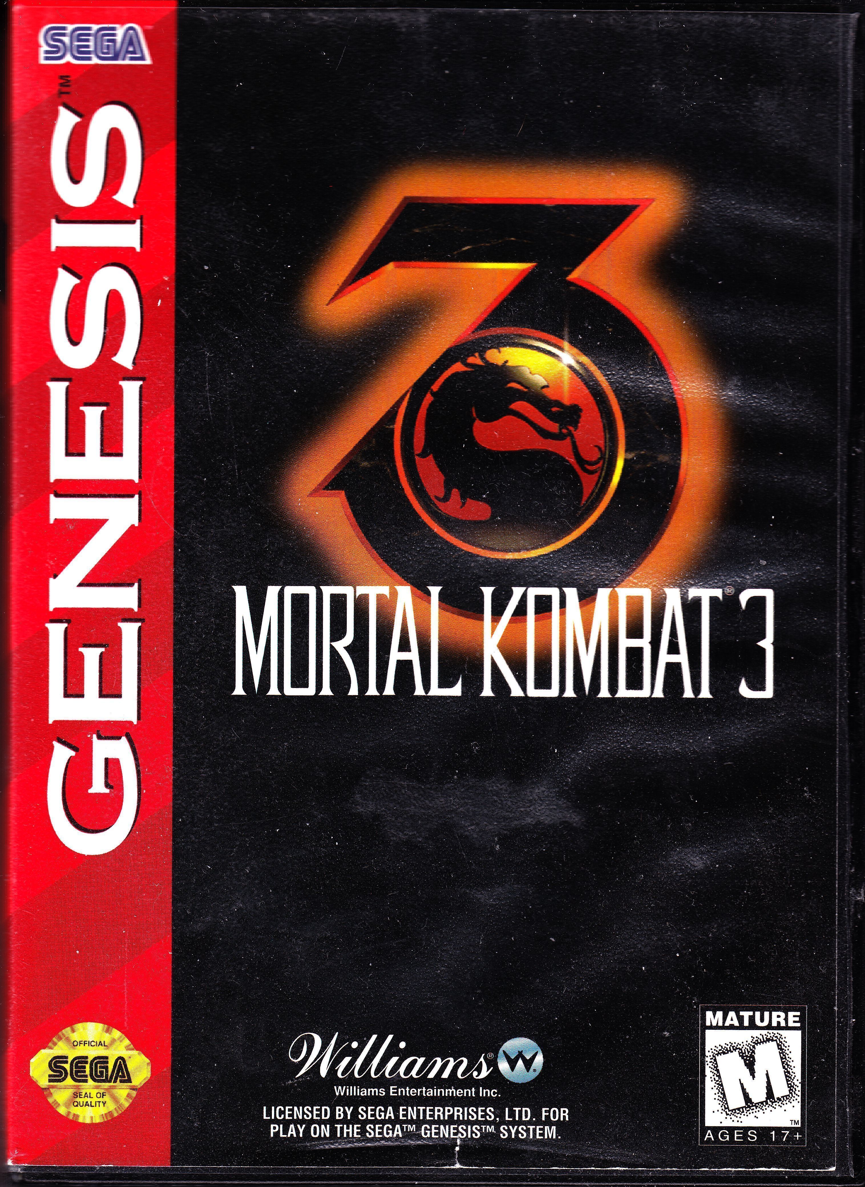 Mortal Kombat 3 (4) (USA) Sega Genesis – Download ROM